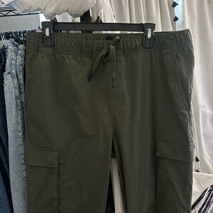 Olive Cargo Pants